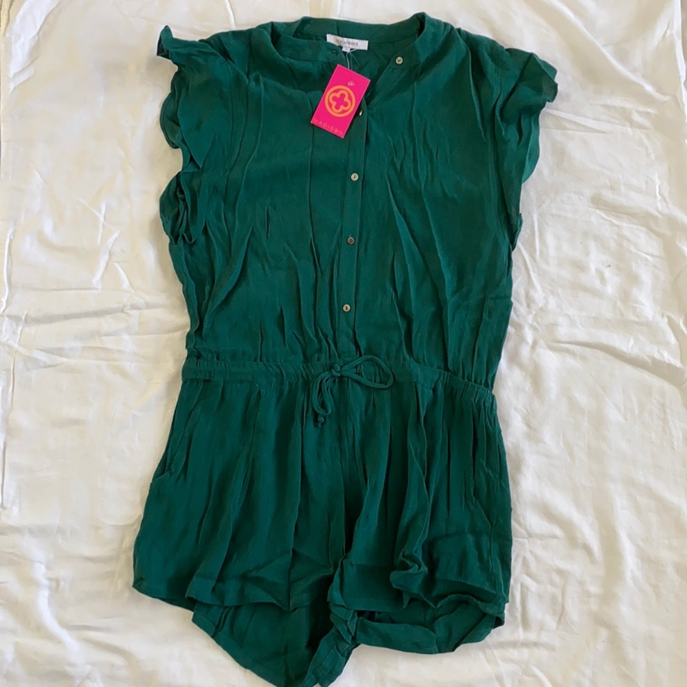 Green romper